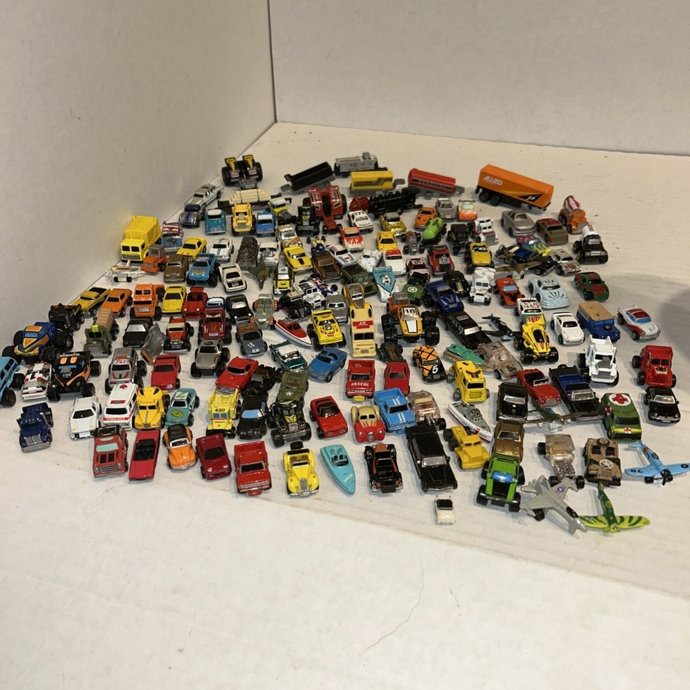 Micro Machines - RANDOM LOT OF 10 VEHICLES - Each Lot Will Receive 10 Cars/Plane